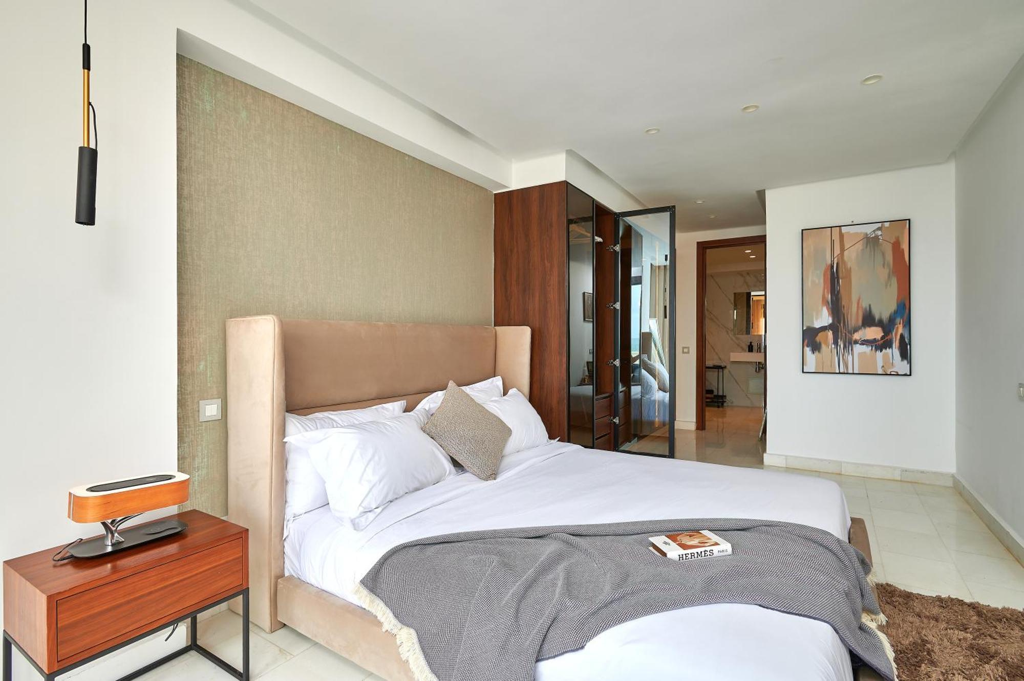 Apartment Sea View B14 - Mosquee Hassan II - By Thecasaedition Casablanca Bagian luar foto