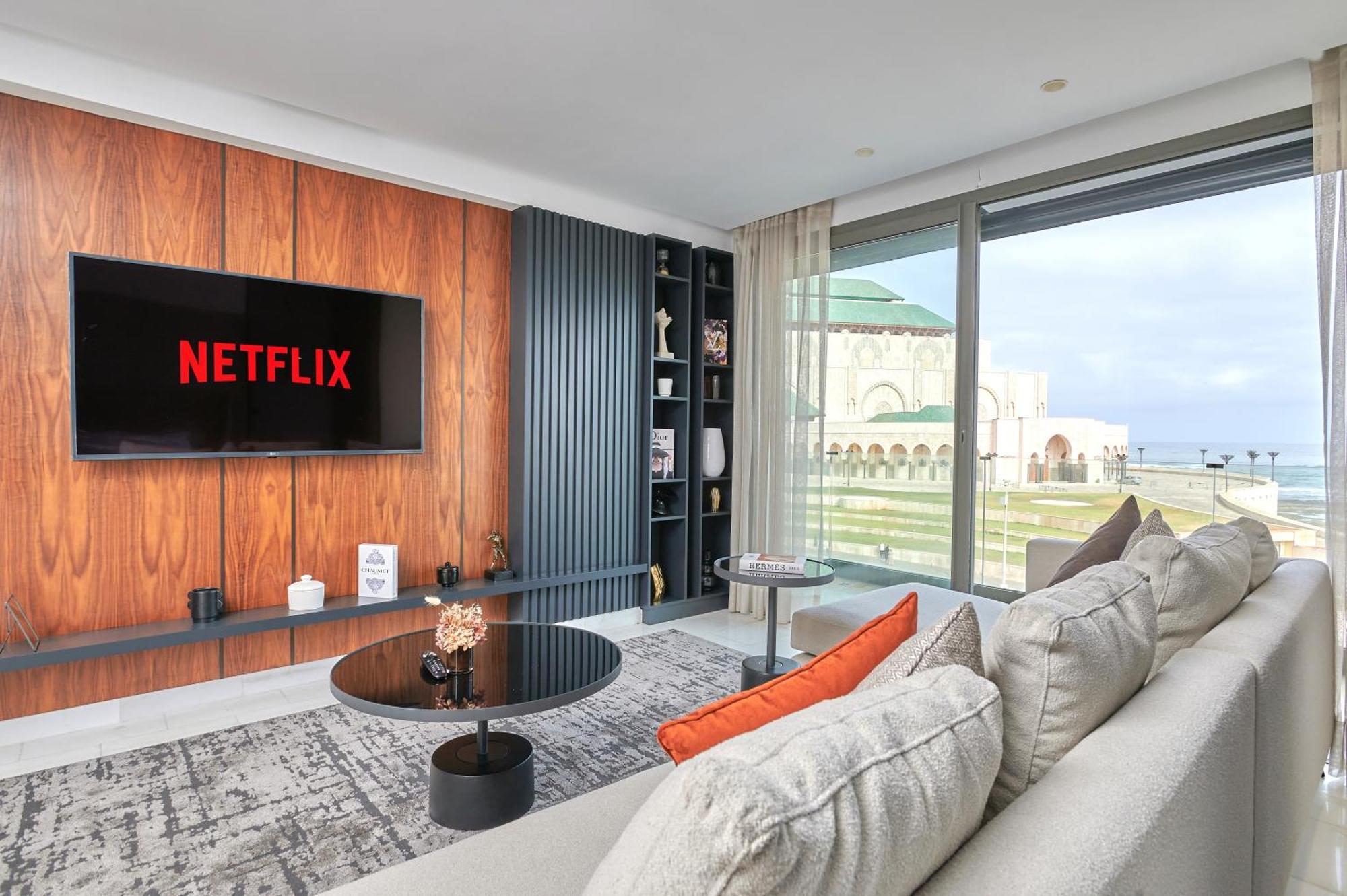 Apartment Sea View B14 - Mosquee Hassan II - By Thecasaedition Casablanca Bagian luar foto